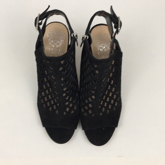 Vince Camuto Emperla Suede Heels - Picture 2 of 7